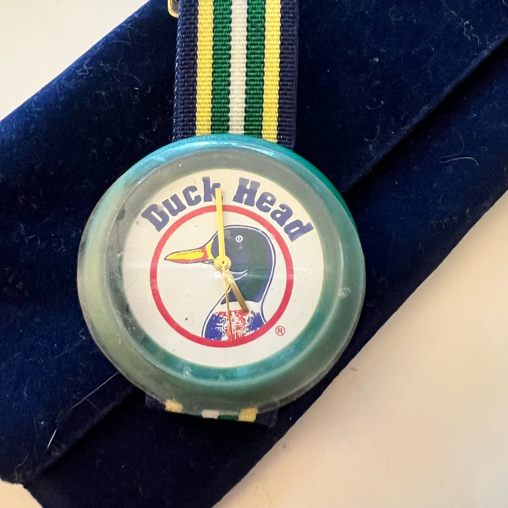 Vintage 80s 90s Duck Head Brand Watch